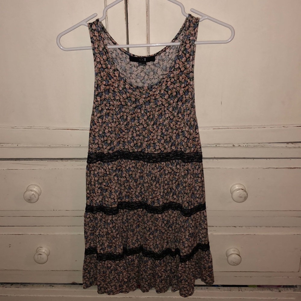Floral dress with lace Size S 🎉SALE